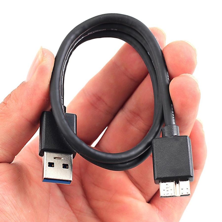 USB 3.0】USBケーブル 約30cm USB Type-A ←→ Micro-B 変換 通信 充電