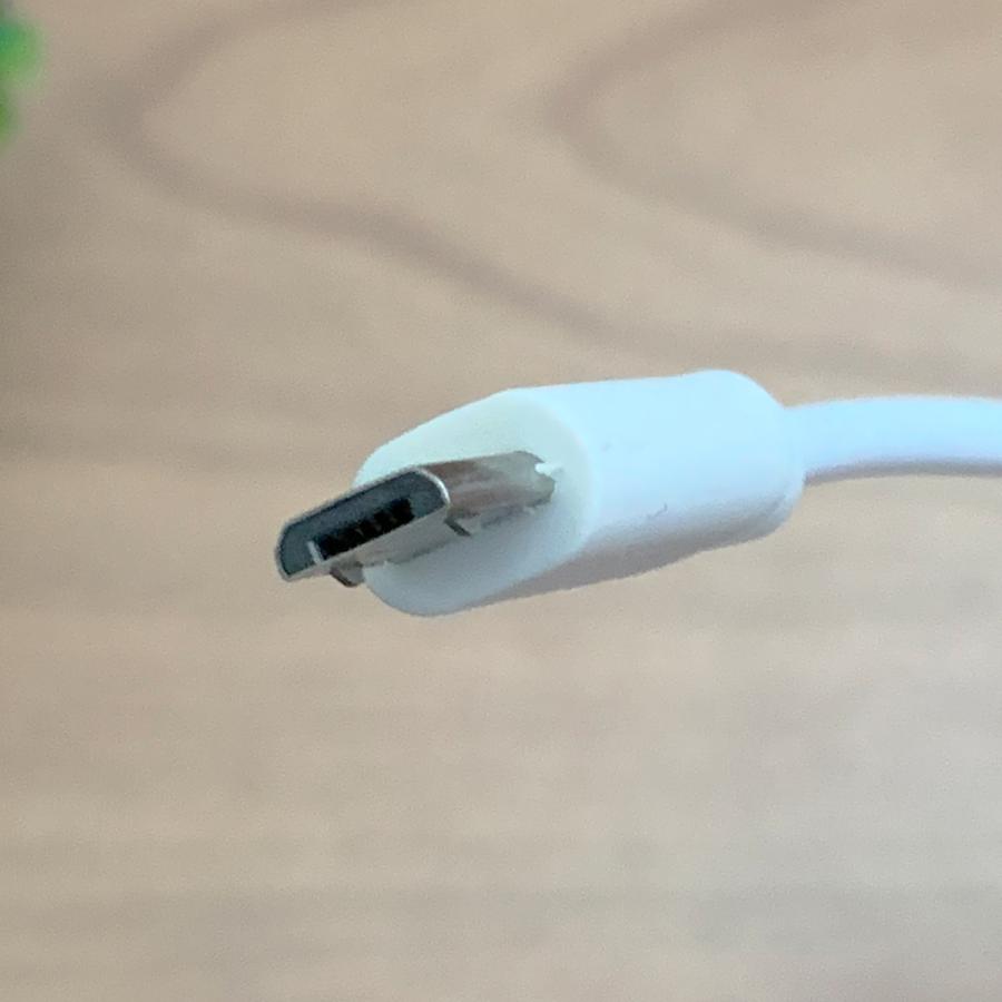 ホワイト】 Micro USB 充電ケーブル Android スマートフォン