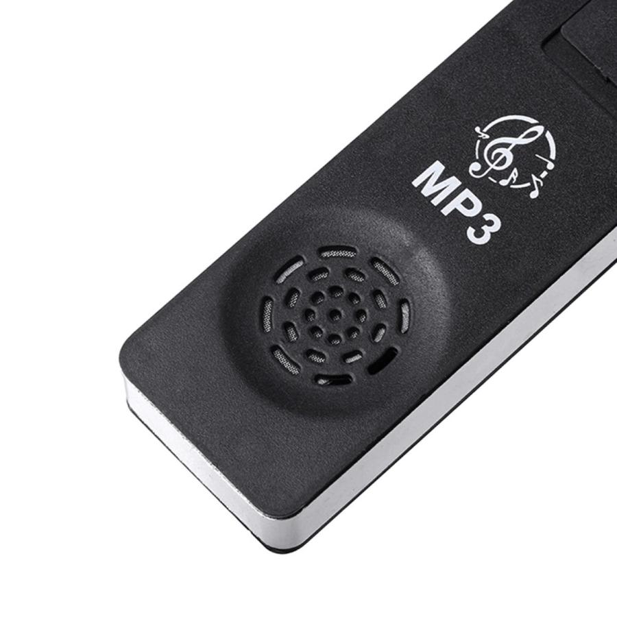 MDプレイヤー&スピーカー ブルー】新品 長方形 スピーカー内蔵 MP3 音楽 プレイヤー SDカード式