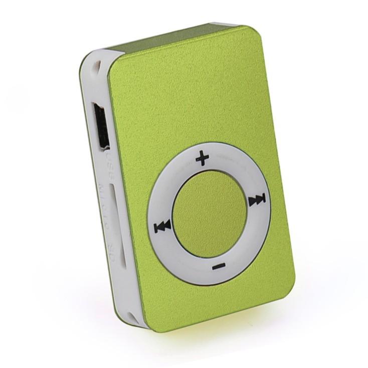 No.2【ブルー】新品 MP3 プレイヤー SDカード式 音楽 充電ケーブル付き