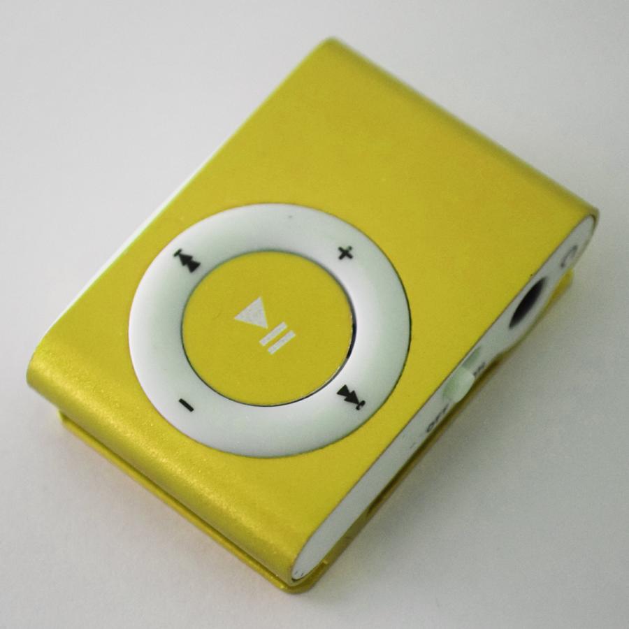 No.5【ブルー】新品 MP3 プレイヤー 音楽 SDカード式 充電ケーブル付き