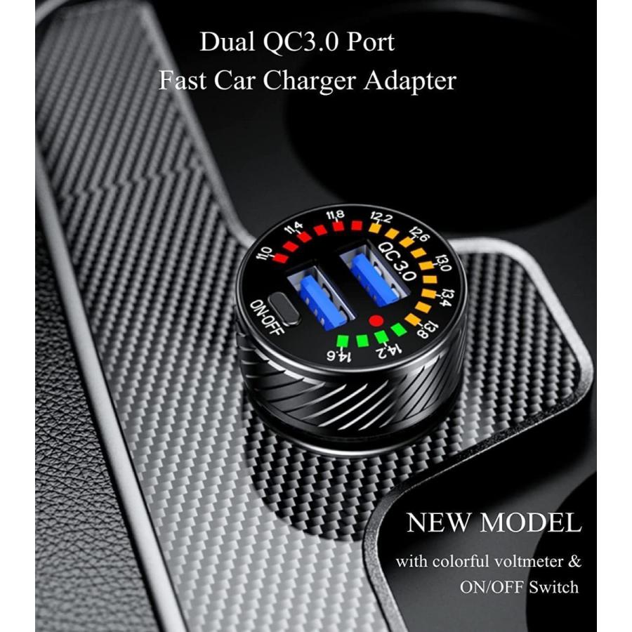 クイックチャージ対応】急速充電 Dual Quick Charge 3.0対応 x2ポート