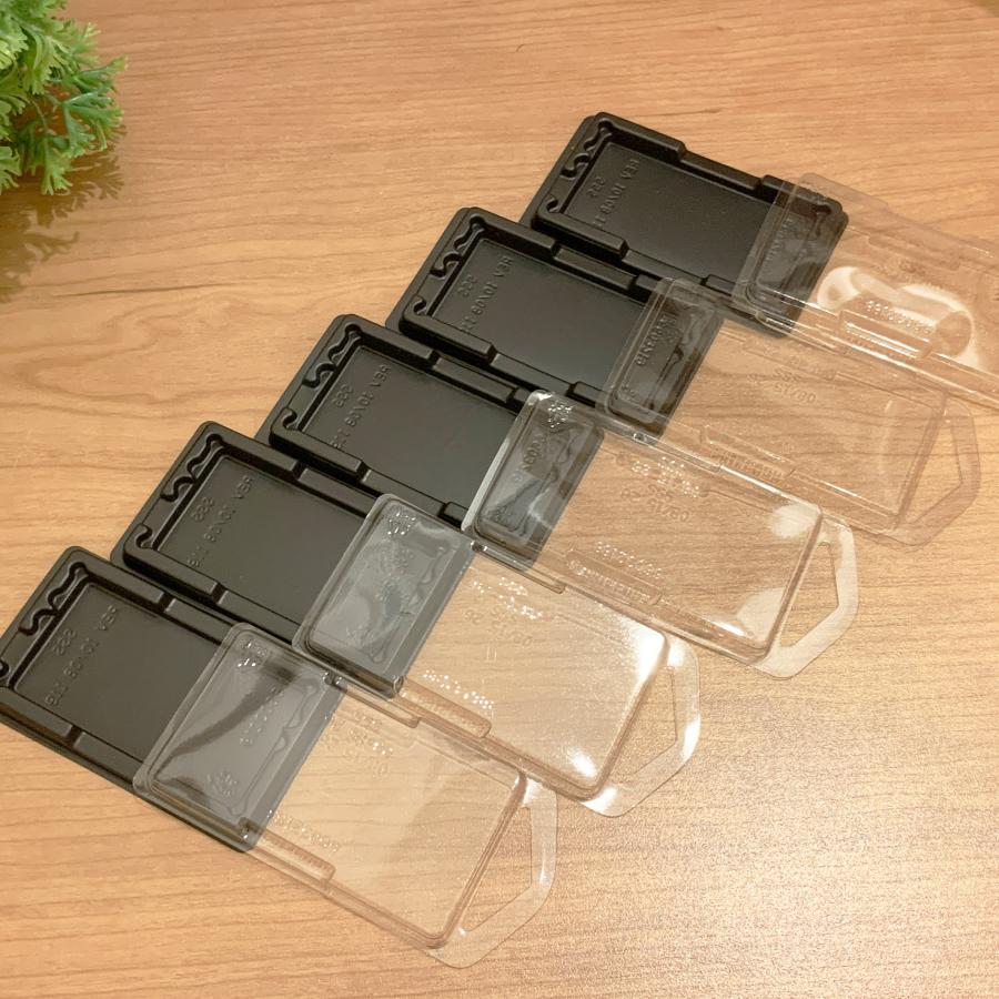 「Type-A」【 DDR2 対応 】蓋付き ノートPC メモリー シェルケース S.O.DIMM 用 プラスチック 保管 収納ケース 50枚セット |  | 09