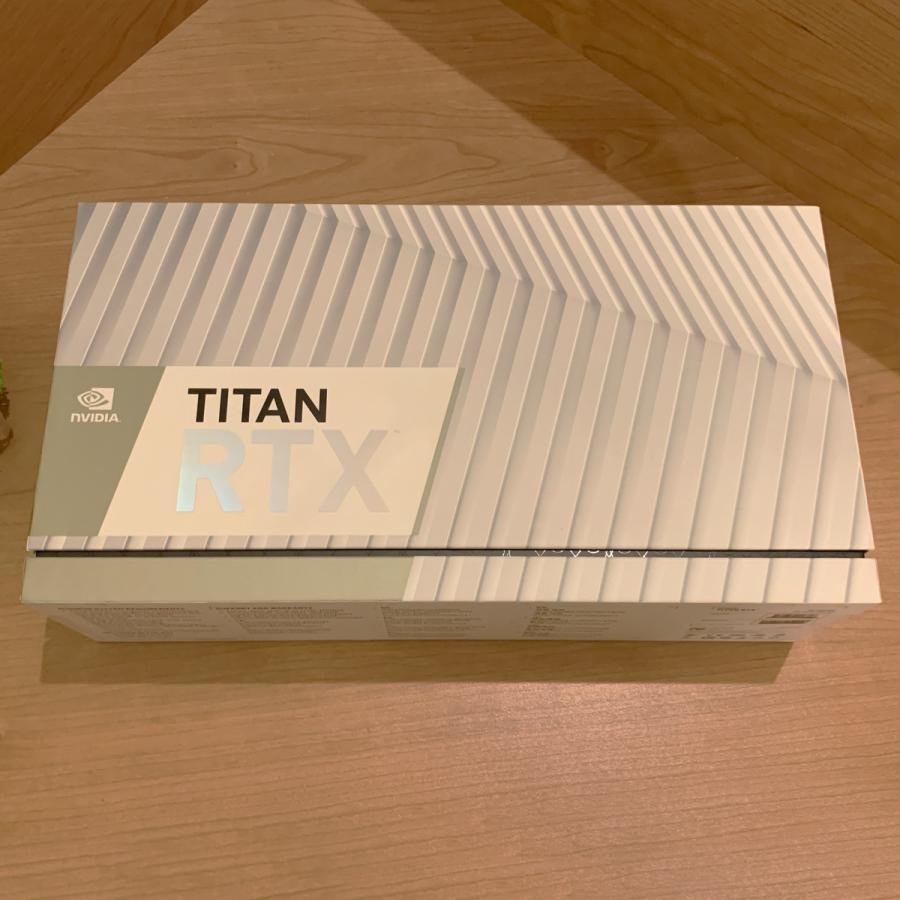 中古】グラフィックボード NVIDIA TITAN RTX PCIExp 24GB GDDR6 中古】グラフィックボード NVIDIA TITAN RTX PCIExp 24GB GDDR6