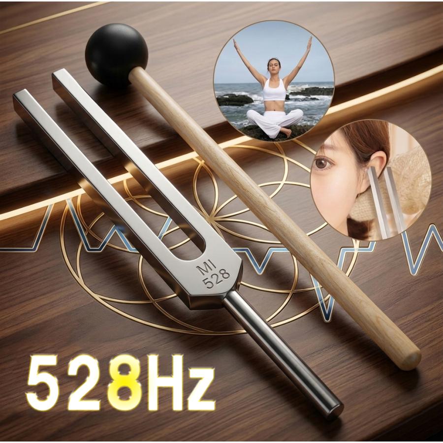 528Hz 音叉 セット Amazon.co.jp: 音叉 528Hz チューナー チャクラ DNA 修復用 サウンド