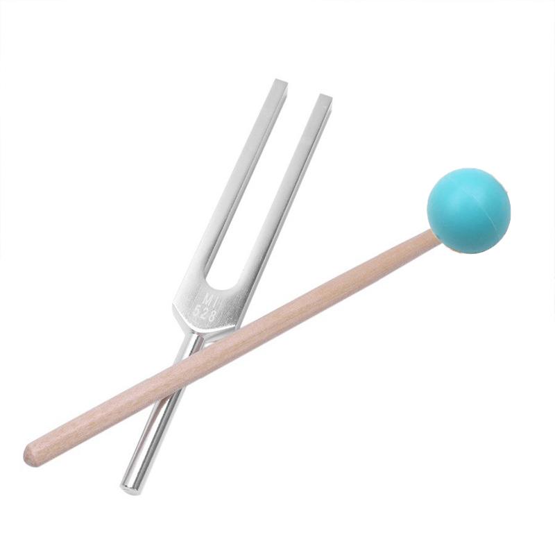 音叉 おんさ チューナー 528Hz ブルーマレット セット