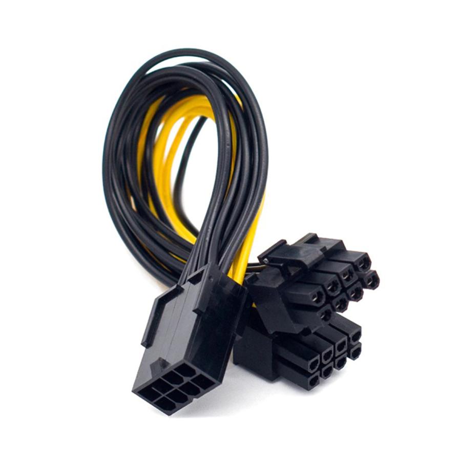 GPU電源分岐ケーブル】新品 PCI-E 電源分岐ケーブル 8ピン から 8(6+2