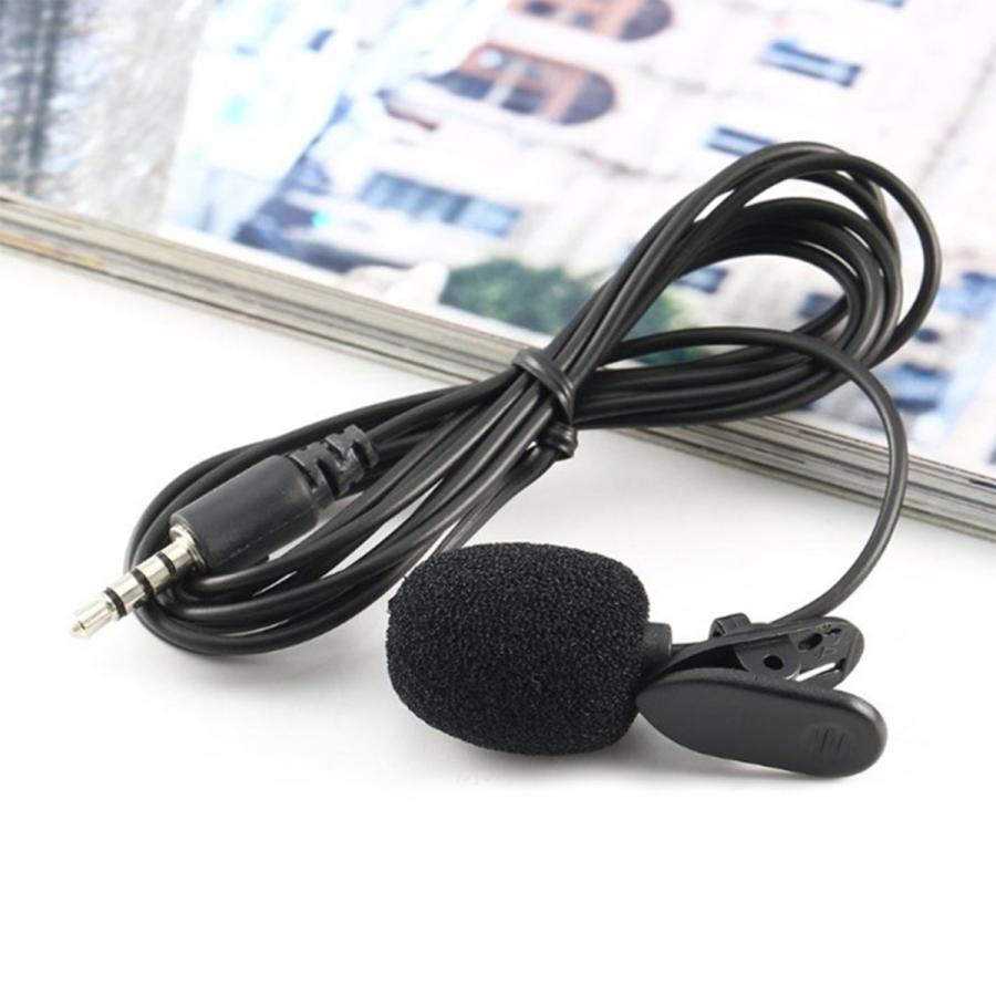 4極プラグ】 ピンマイク 3.5mm プラグタイプ クリッピング 軽量