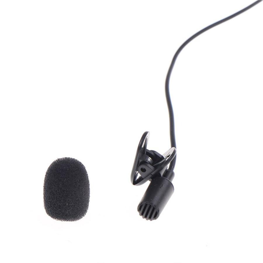 3極】 ピンマイク 3.5mm プラグタイプ クリッピング 軽量 コンパクト