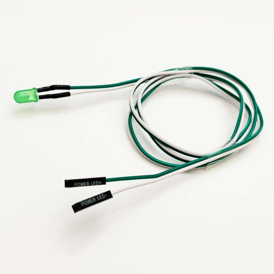 PC POWER LED 内蔵 電源ケーブル 約60cm x1本 : メカニックサポートYahoo!店 - 通販 - Yahoo!ショッピング