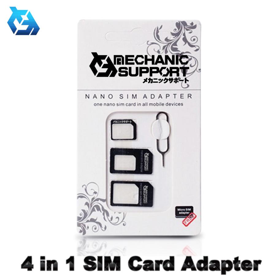 ブラック】 SIMカード 変換 アダプター ナノ シム MicroSIM Nano SIM