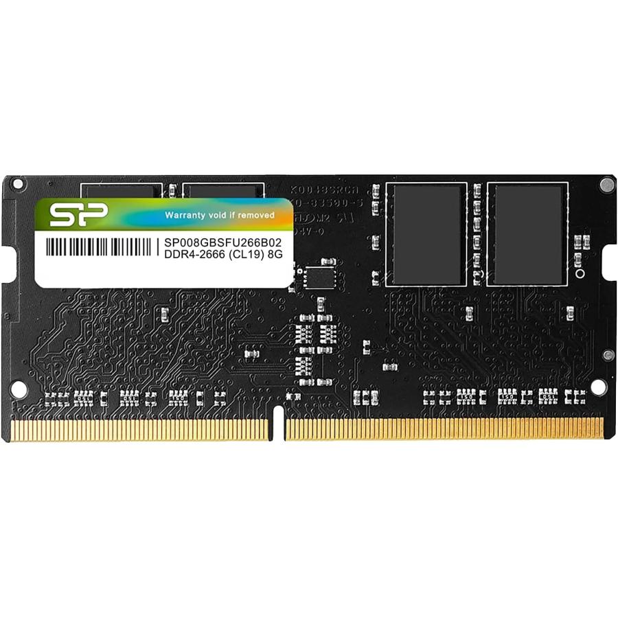 シリコンパワー ノートPC用メモリ DDR4-2666(PC4-21300) 8GB×1枚