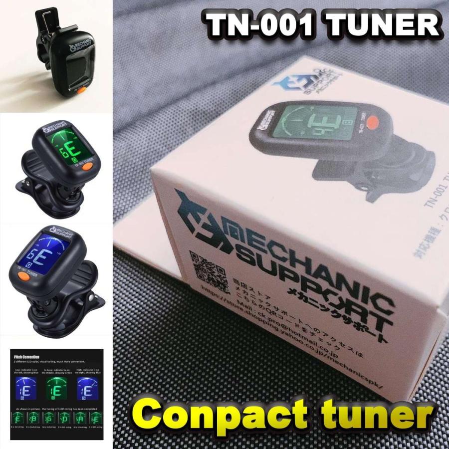 パナソニック電池付き】 TN-001 コンパクト チューナー クリップ式
