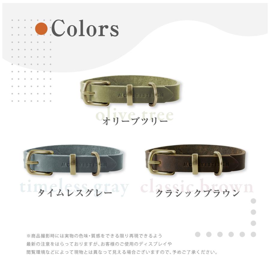 犬用首輪+リード Mサイズ 柴犬 ビーグル MOLLY&STITCH BUTTER