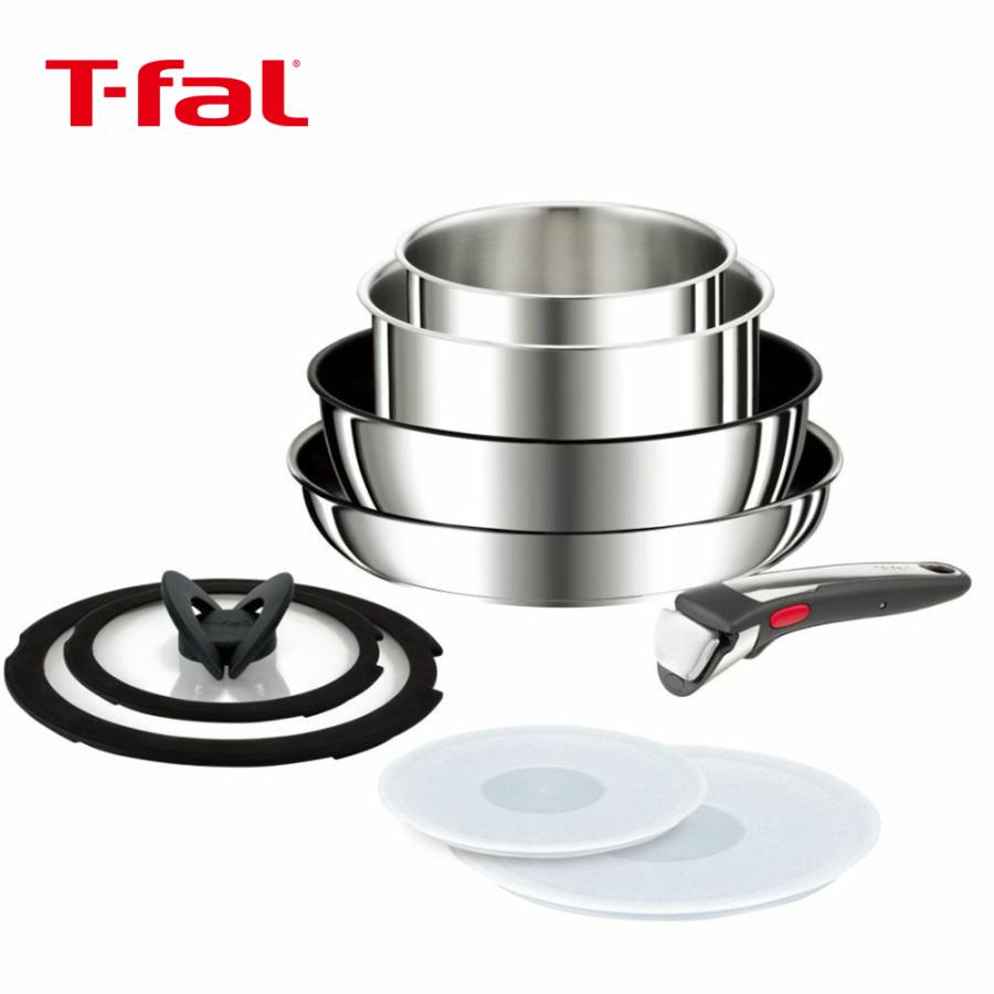 T-fal 26cmフライパン+16cmソースパン IH アンリミテッド T-fal IHルージュ・アンリミテッド フライパン/ソースパン