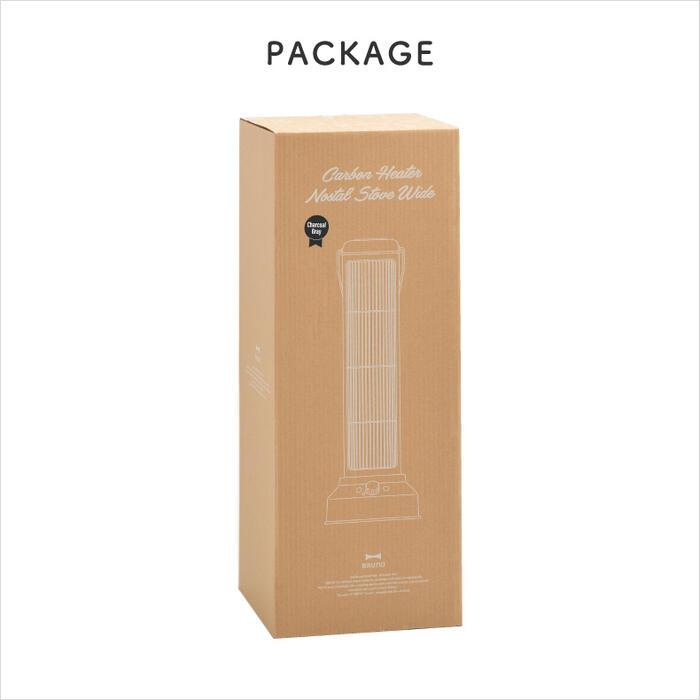 BRUNO（ブルーノ） カーボンヒーター ノスタルストーブ ワイド