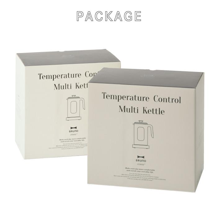 BRUNO crassy+ 電気ケトル ブルーノ 温度調節 マルチケトル 保温 温度