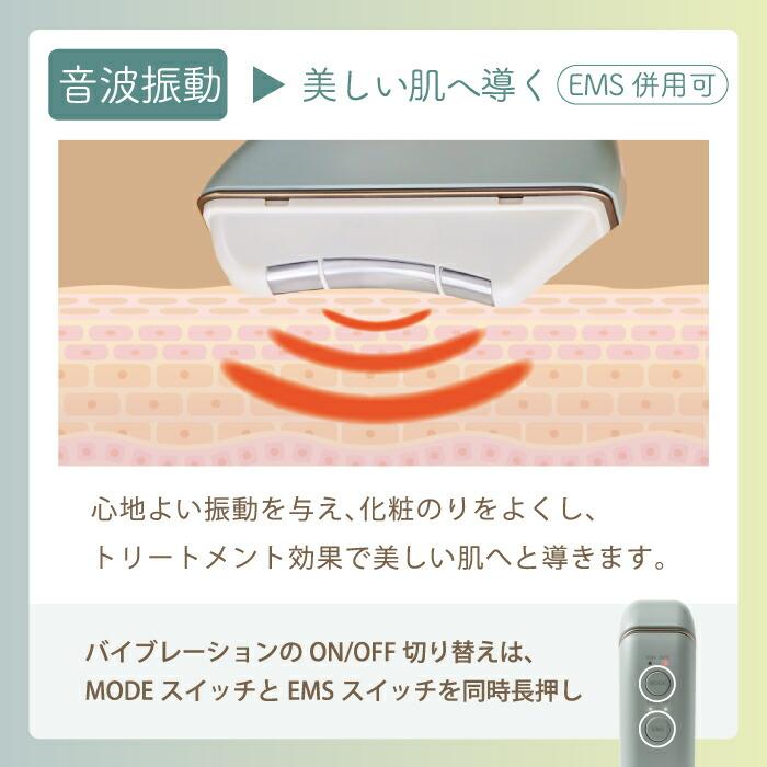 BRUNO beauty 温冷EMS美顔器 フェイシャルリフト ブルーノ イオン導入 表情筋トレーニング 温冷機能 音波振動 顔 足 腕 ボディ 全身 防水IPX5 3分自動オフ ケアの画像