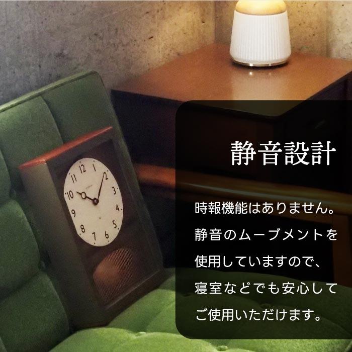 掛け時計 おしゃれ 木製 アーチの振り子時計 アナログ CHAMBRE 昭和