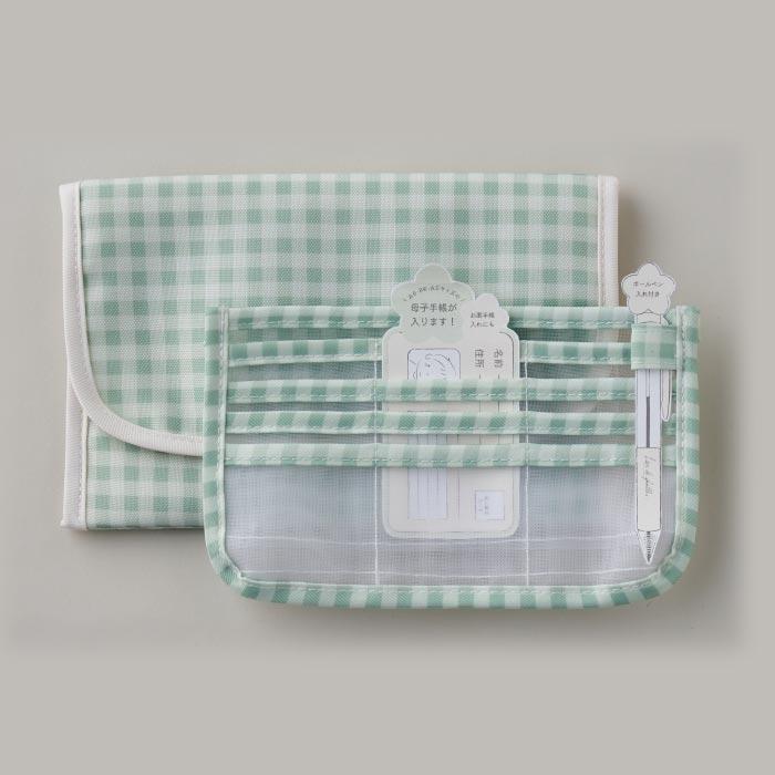 lien de famille（リヤンドファミーユ） 母子手帳ケース ギンガム