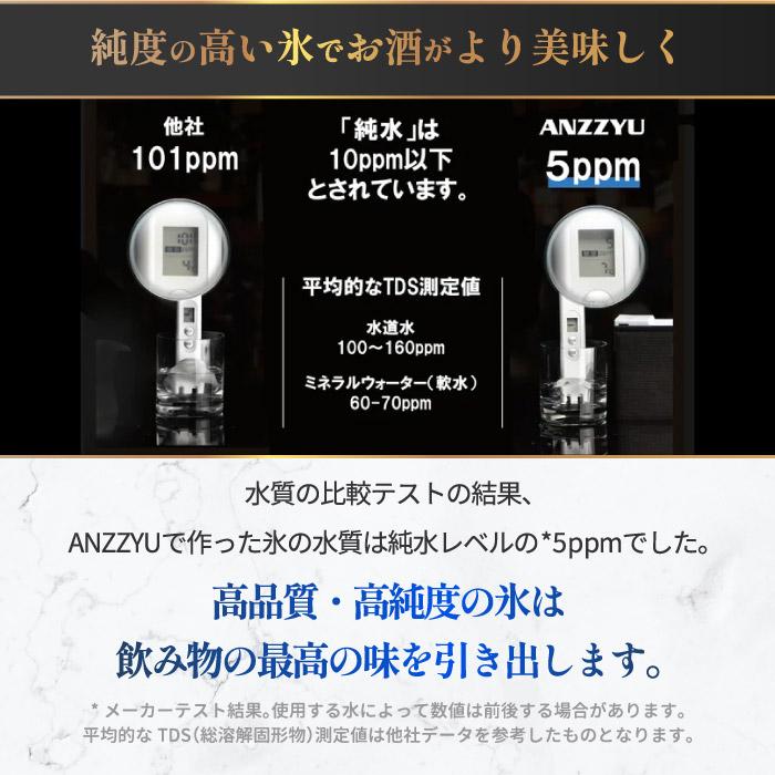 アイスボールメーカー 2個取り ANZZYU 透明氷メーカー アイスメーカー