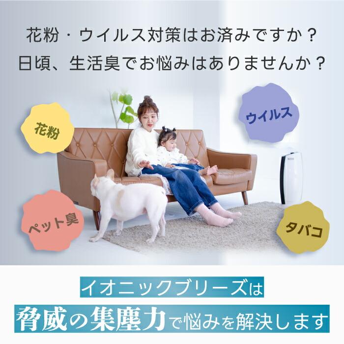 空気清浄機 フィルターレス ファンレス 静音 25畳 省エネ 10W PM2.5
