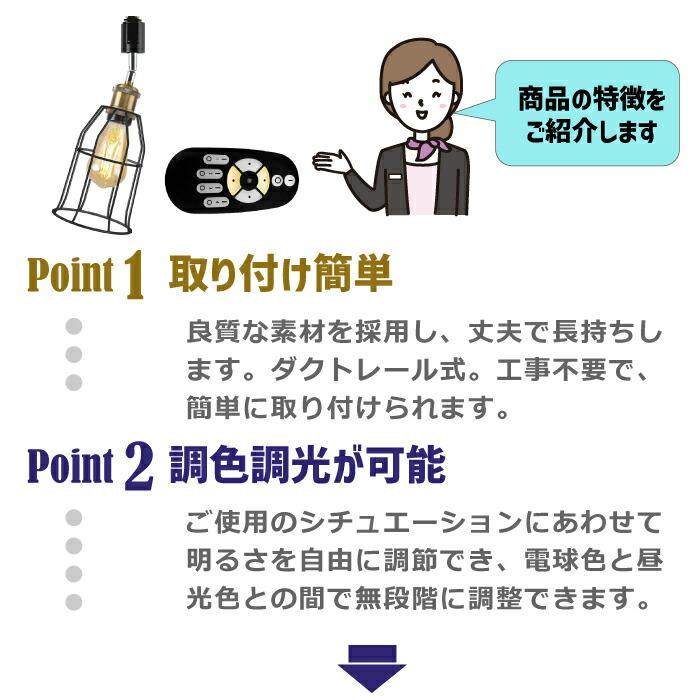 スポットライト ダクトレール用 おしゃれ E26 60W形相当 リモコン付き 調光 調色 LED電球付き led 昼光色 昼白色 電球色 ライティングレール 天井照明 照明器具｜mecu｜02