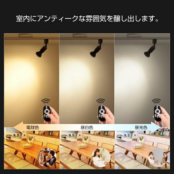 ダクトレール用 照明器具 天井 スポットライト 6個セット ライティング