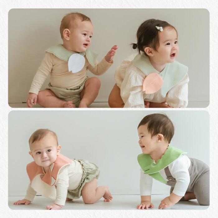 lien de famille（リヤンドファミーユ） よだれかけ スタイ 出産祝い