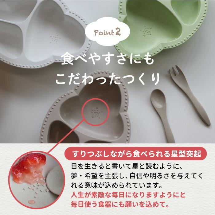 ベビープレート ＆ カトラリーセット 子供用食器 食器セット 3点セット