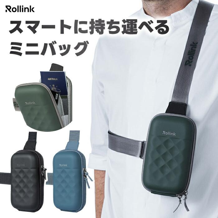 ノベルティー　スマホポーチ　ミニバック トラベルミニバッグ スマホショルダー ハードシェル 旅行 軽量 ミニ