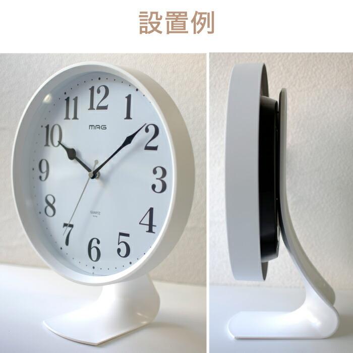 ノア精密 時計用スタンド 掛時計スタンド 壁掛け時計 置き時計になる