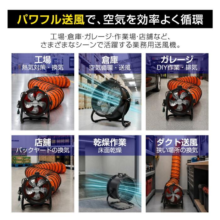 1000円値下げ！】業務用送風機 工場扇 10インチ 12インチ 16インチ