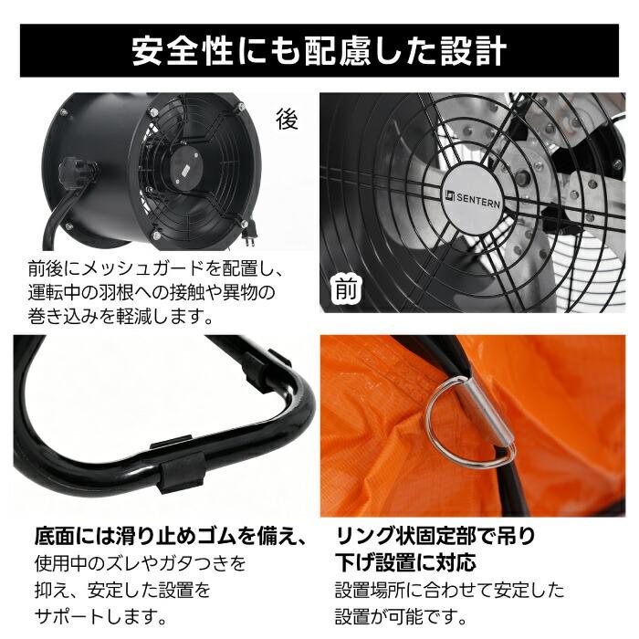 業務用送風機 工場扇 10インチ 12インチ 16インチ 選べる3サイズ 360度
