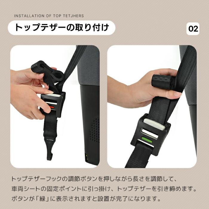 チャイルドシート 15か月〜12歳 長く使える ジュニアシート トップ