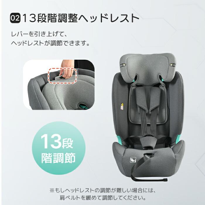 チャイルドシート 15か月〜12歳 長く使える ジュニアシート トップ