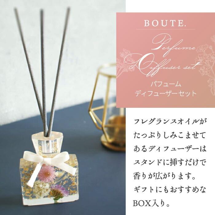 フレグランス ディフューザー セット アロマ BOUTE パフューム