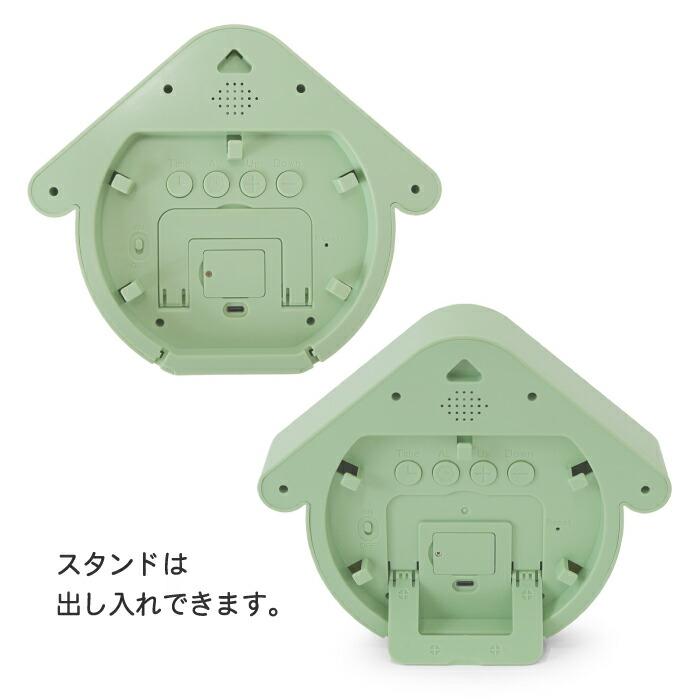 置き時計 デジタル おしゃれ 鳩時計 ハト時計 b.c.l LEDバードハウス