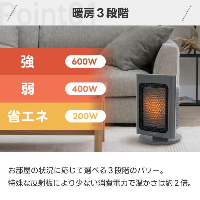 GUAD RIFLECA 200W ストーブ グレー美品‼️ RIFLECA | 株式会社 QUADS – クワッズ