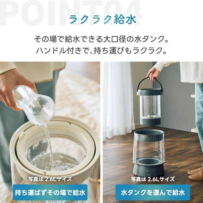 QUADS（クワッズ） 【2026年10月中旬発送予定】スチーム加湿器 上部