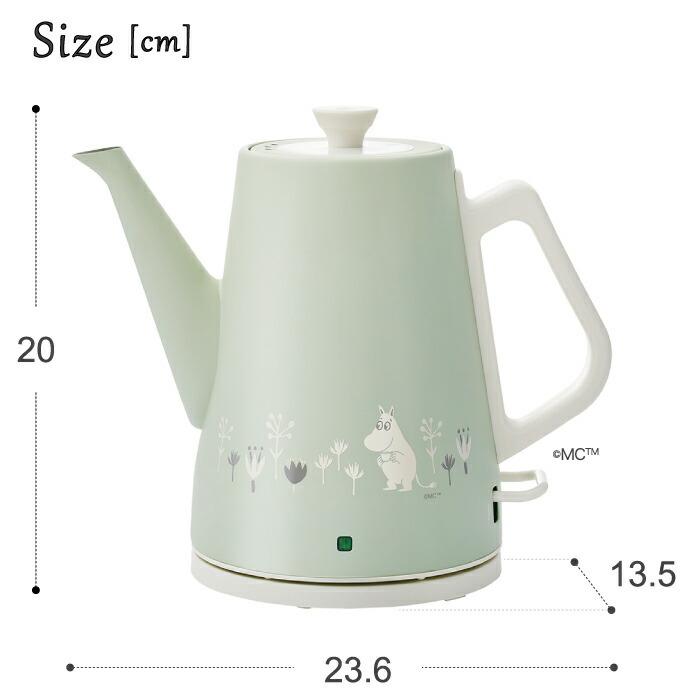 recolte（レコルト） 電気ケトル クラシックケトル ムーミン ケトル