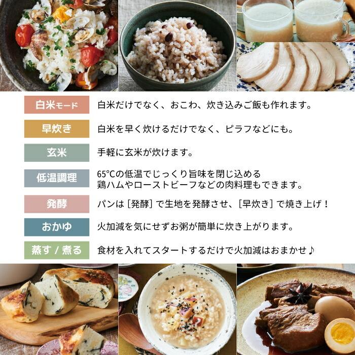 炊飯器 Recolte ライスクッカー 2 5合 炊飯ジャー 電気炊飯器 レシピ付 発酵 蒸す 煮る マイコン式 おかゆ 玄米 小型 キッチン 家電 調理器具 新生活 レコルト Rcr 1 Mecu 通販 Yahoo ショッピング