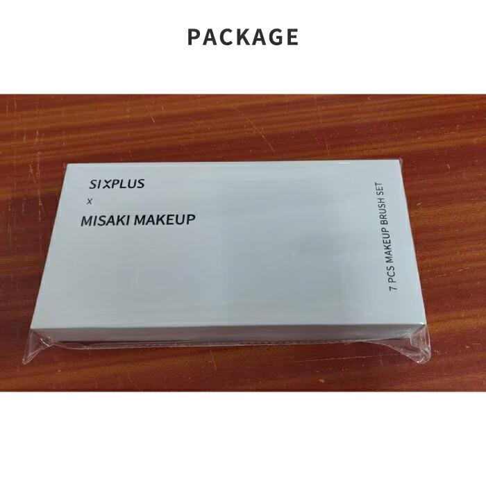 SIXPLUS 【4月下旬発送予定】メイクブラシセット × MISAKI コラボ 7本