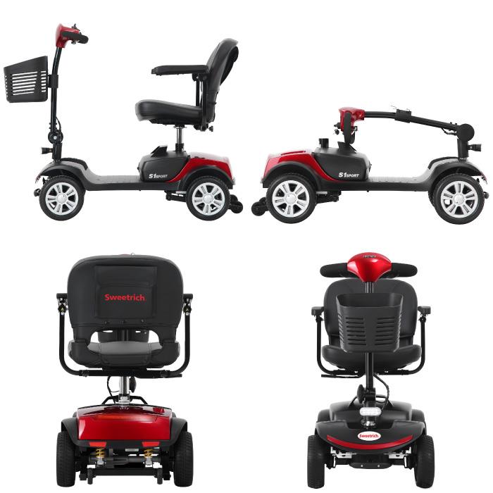 シニアカー 電動カート 折りたたみ 免許不要 電動シニアスクーター S1