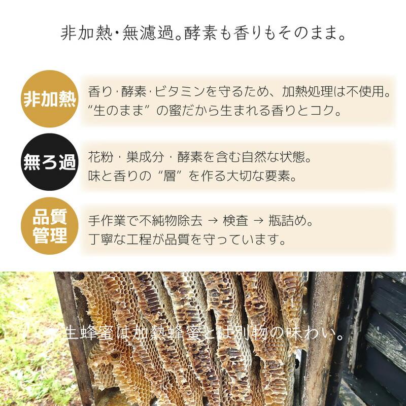 はちみつ 日本ミツバチ 蜂蜜 国産 非加熱 生はちみつ 鹿児島 120g 450g