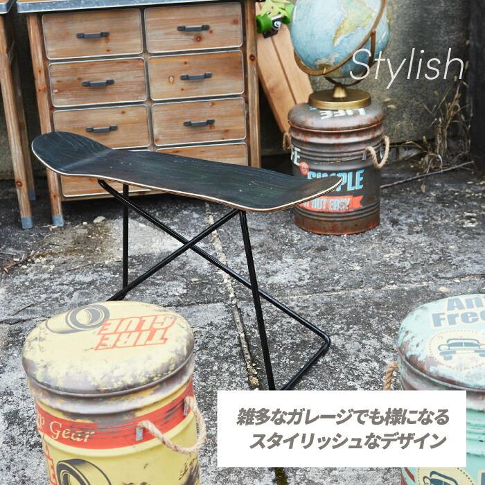 チェア おしゃれ スケートボードスツール 台 飾り台 スケボー チェア おしゃれ スケートボードスツール 台 飾り台 スケボー