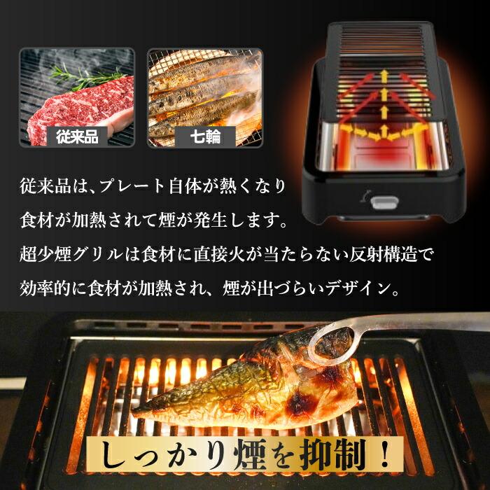 焼肉グリル 煙が出にくい 無煙 卓上 家庭用 室内 減煙 ヘルシー 焼肉