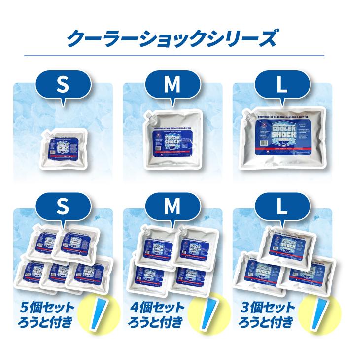 cooler shock M クーラーショック 保冷剤 アイスパック 保冷 長時間