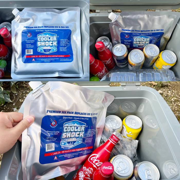 送料無料】cooler shock set M 4個セット クーラーショック 保冷剤