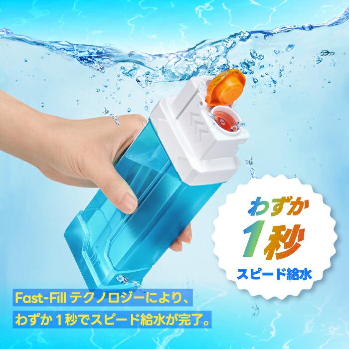水鉄砲 電動 XSHOT ウォーターガン ターボストーム モーターソーカー